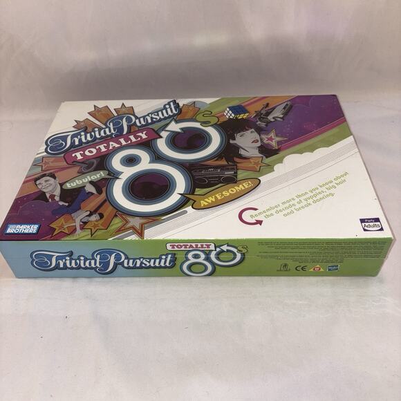Trivial Pursuit Totally 80's Board Game 2005 Couples Night Girls Men Sealed NEW - Picture 5 of 5